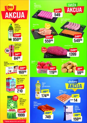 DIS market - Akcija