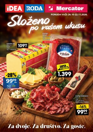 IDEA - Specijal sireva i delikatesa