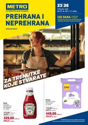 Metro - Prehrana i neprehrana