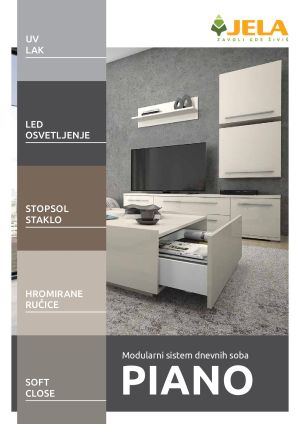 Jela Jagodina - Modularni sistem dnevnih soba