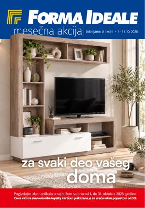 FormaIdeale - Katalog oktobar 2026